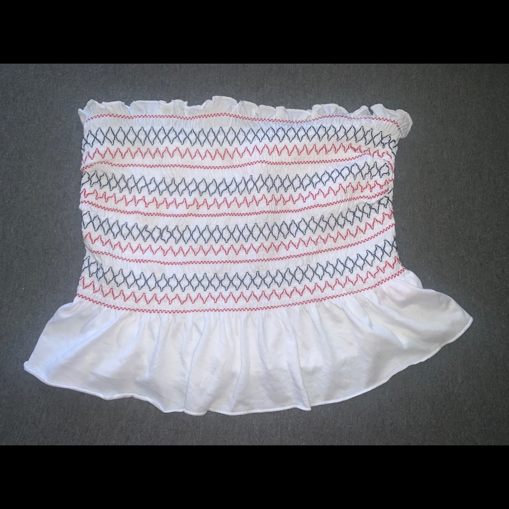 Women’s Multi-Colored Tube Top